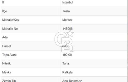TUZLA YAYLA'DA KONUT İMARLI PARSELDE SATILIK HİSSE