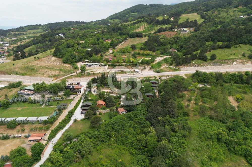 BURSA, ULUDAĞ YOLU ÜZERİNDE SATILIK AHŞAP DAĞ EVLERİ