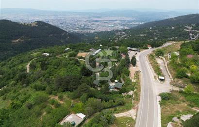 BURSA, ULUDAĞ YOLU ÜZERİNDE SATILIK AHŞAP DAĞ EVLERİ