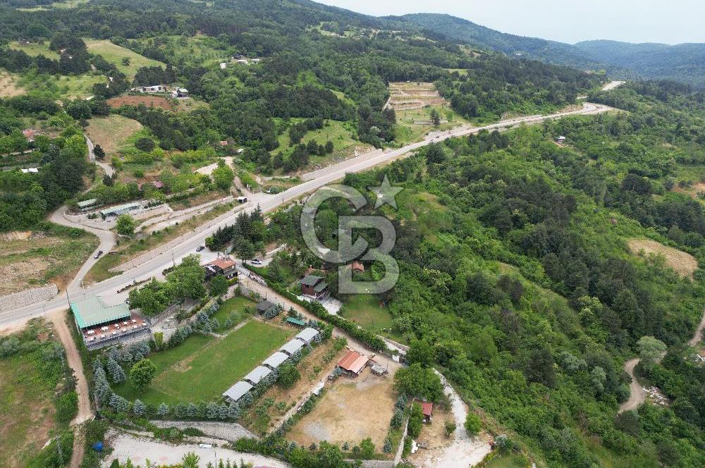 BURSA, ULUDAĞ YOLU ÜZERİNDE SATILIK AHŞAP DAĞ EVLERİ