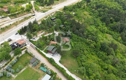 BURSA, ULUDAĞ YOLU ÜZERİNDE SATILIK AHŞAP DAĞ EVLERİ