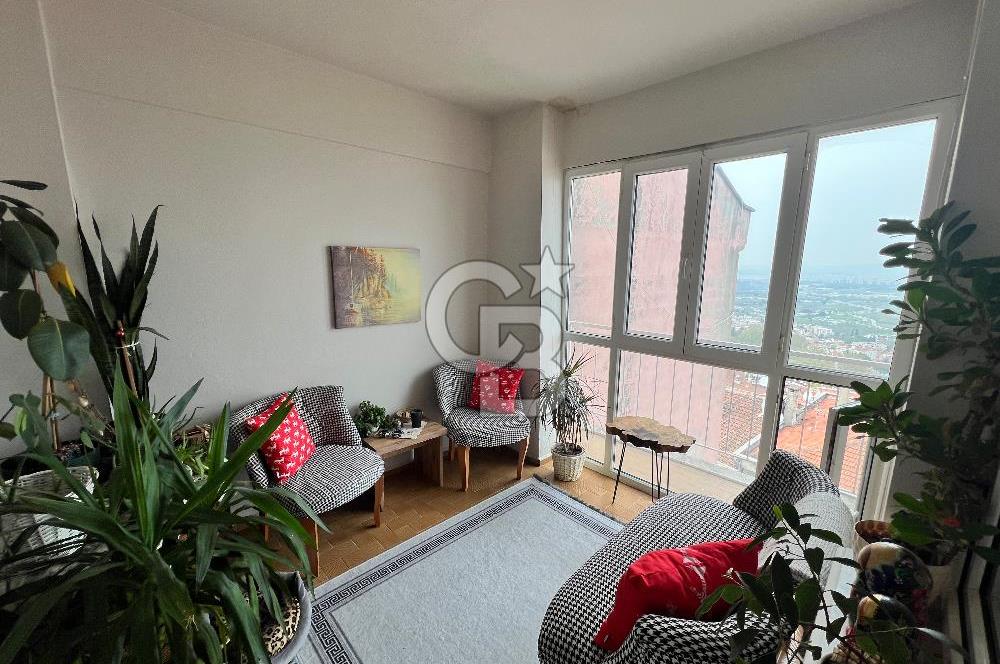 BURSA, ÇEKİRGE'DE MUHTEŞEM MANZARALI 4+1 SATILIK DAİRE