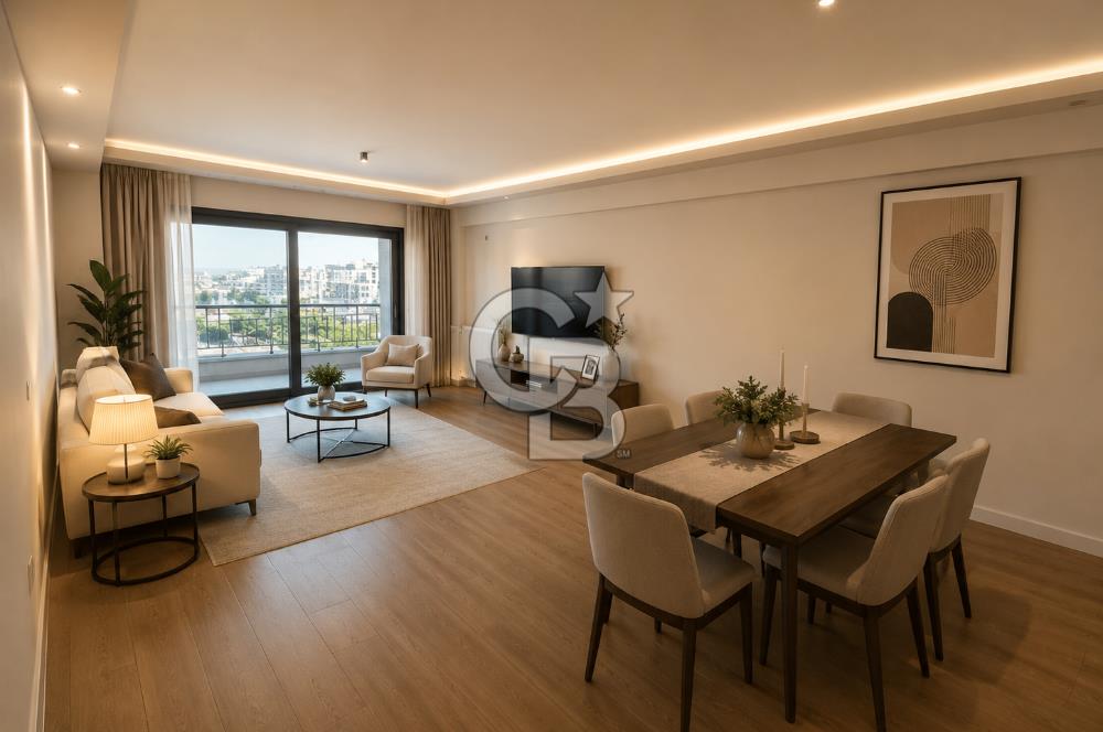 KONAK GÜNEŞLİ MH'DE 3+1 ARAKAT 155m2 LÜKS SATILIK DAİRE