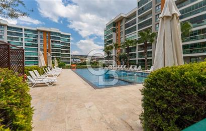 TEOK'TAN GAZİEMİR KALE GARDEN'DA HAVUZ MANZARALI SATILIK 3+1