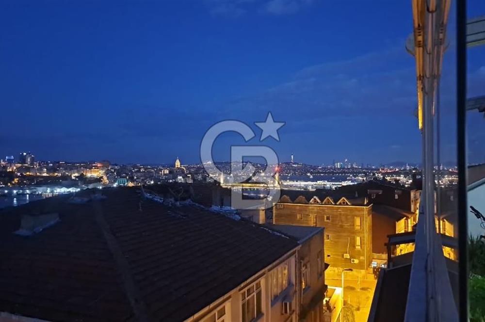 FATİH CİBALİDE HALİÇ MANZARALI 3+1 ÇİFT TERASLI DAİRE