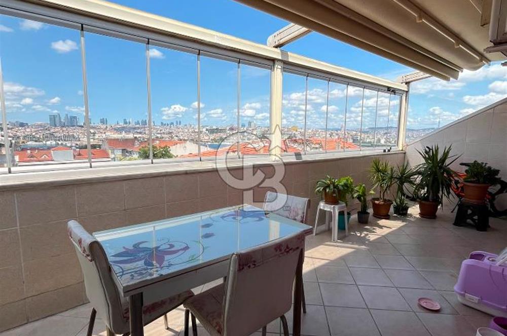 FATİH CİBALİDE HALİÇ MANZARALI 3+1 ÇİFT TERASLI DAİRE