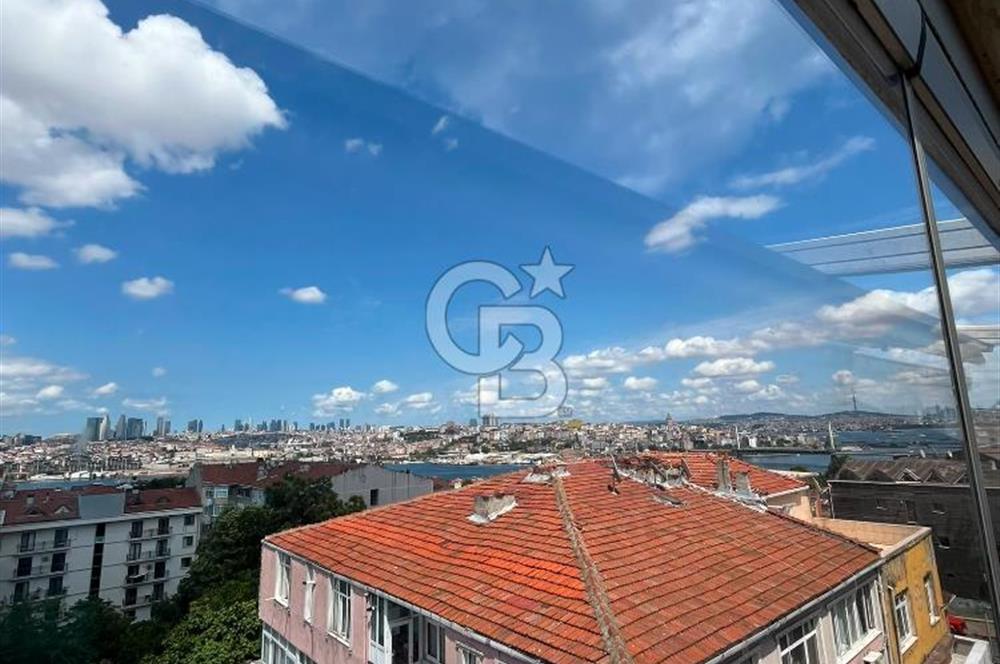 FATİH CİBALİDE HALİÇ MANZARALI 3+1 ÇİFT TERASLI DAİRE