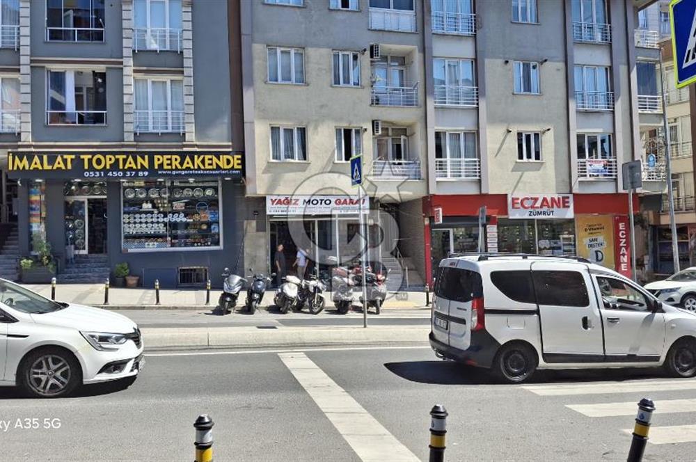 ALİBEYKÖY SAYA YOLU CADDESİ'NDE YÜKSEK POTANSİYELLİ İŞ YERİ