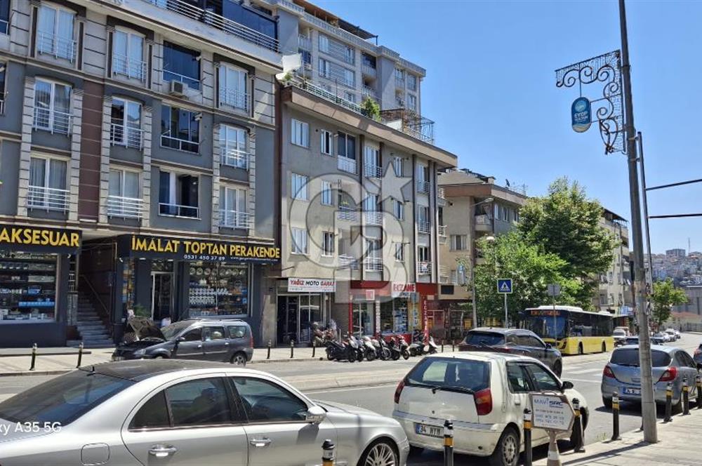 ALİBEYKÖY SAYA YOLU CADDESİ'NDE YÜKSEK POTANSİYELLİ İŞ YERİ