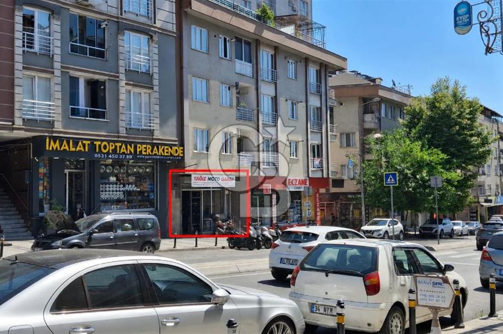 ALİBEYKÖY SAYA YOLU CADDESİ'NDE YÜKSEK POTANSİYELLİ İŞ YERİ