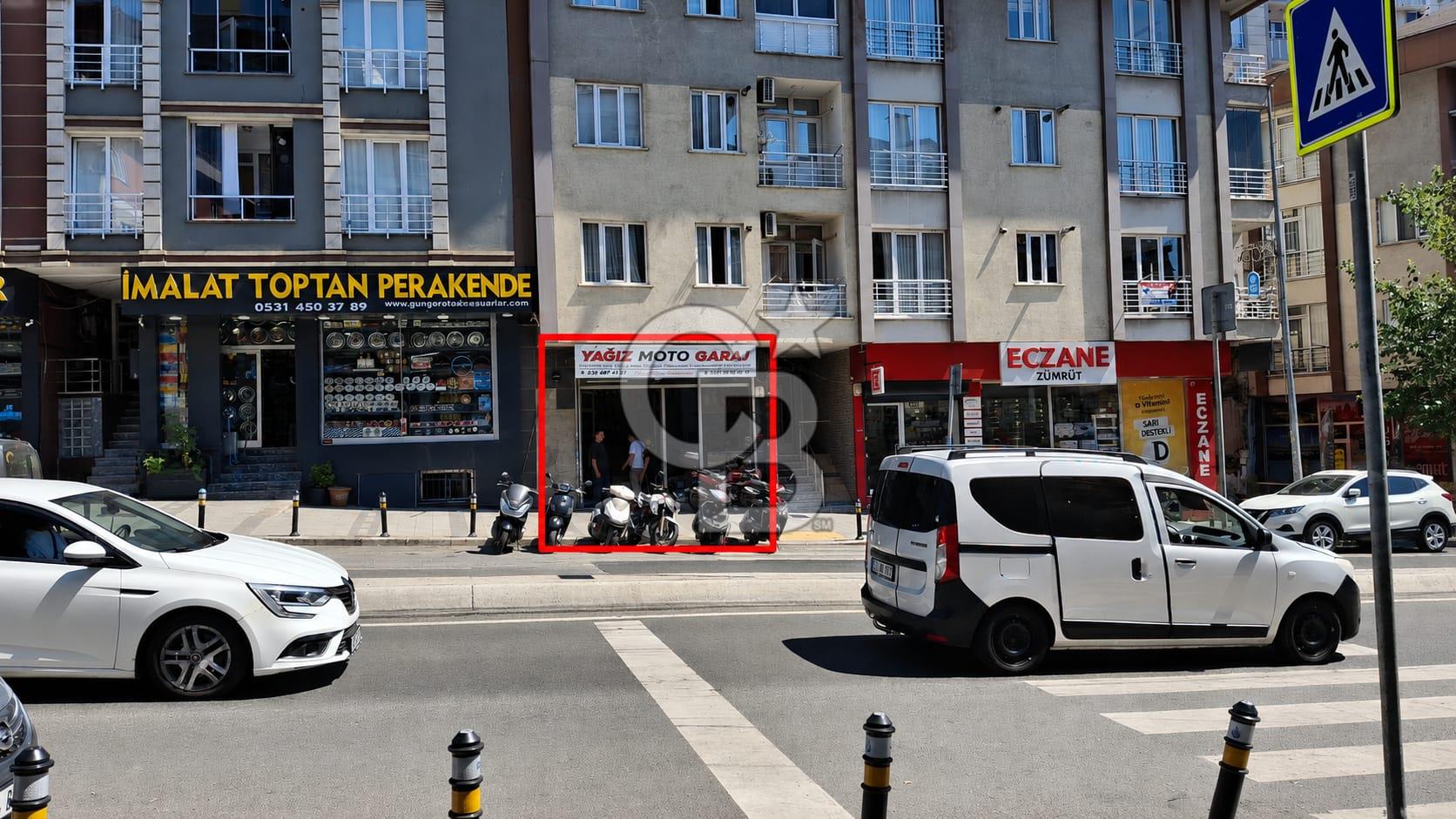 ALİBEYKÖY SAYA YOLU CADDESİ'NDE YÜKSEK POTANSİYELLİ İŞ YERİ