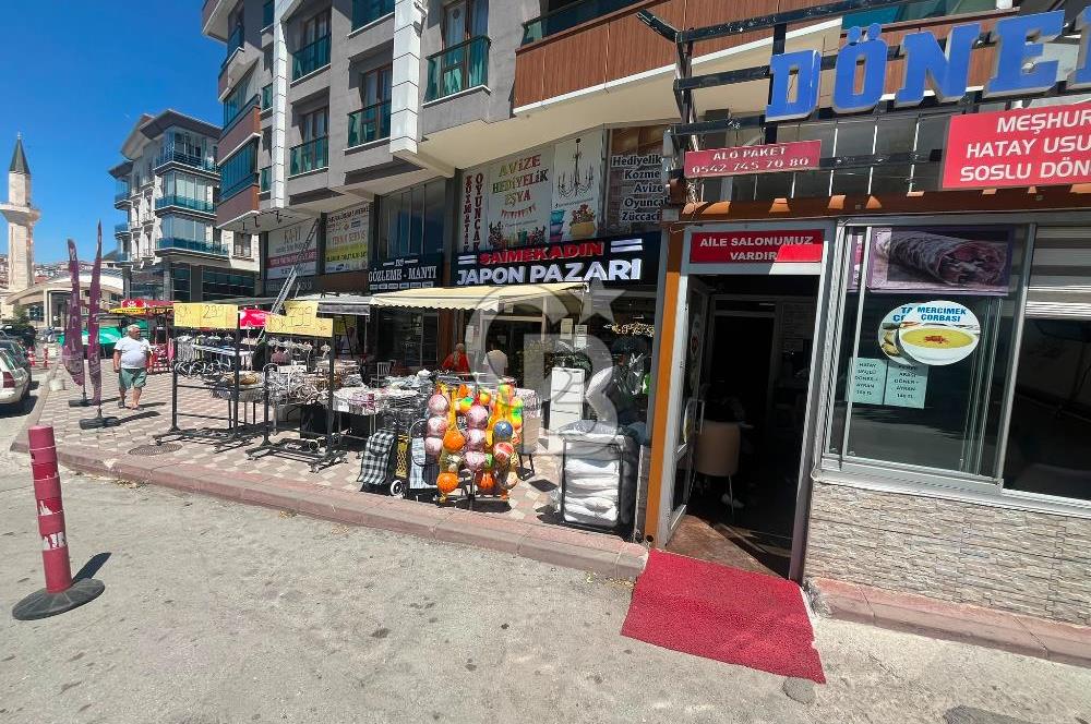 ASIM GÜNDÜZ CADDESİ ÜZERİNDE SATILIK DÜKKAN