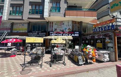 ASIM GÜNDÜZ CADDESİ ÜZERİNDE SATILIK DÜKKAN