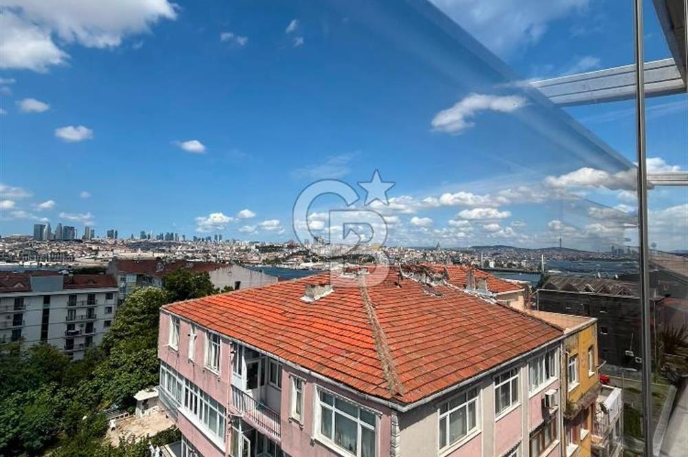 FATİH CİBALİDE HALİÇ MANZARALI 3+1 ÇİFT TERASLI DAİRE