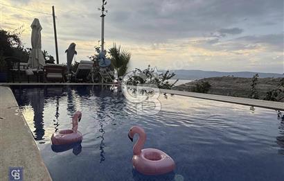 Bodrum Boğaziçi’nde Özel Havuzlu Deniz Manzaralı Satılık Villa