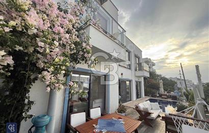 Bodrum Boğaziçi’nde Özel Havuzlu Deniz Manzaralı Satılık Villa