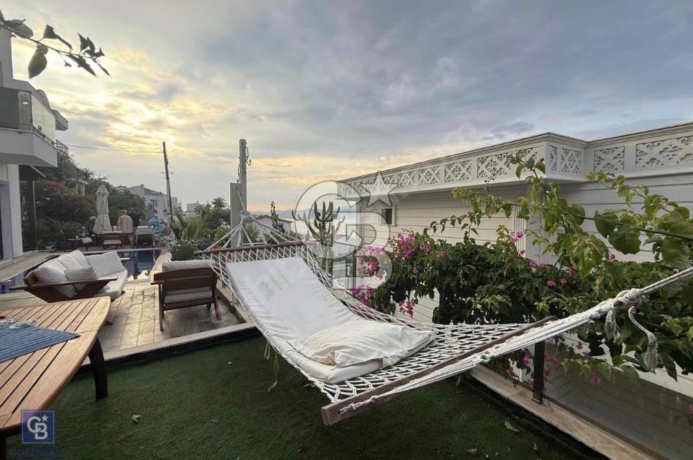 Bodrum Boğaziçi’nde Özel Havuzlu Deniz Manzaralı Satılık Villa