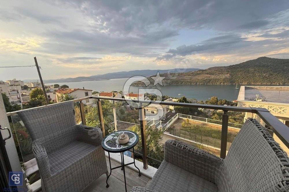 Bodrum Boğaziçi’nde Özel Havuzlu Deniz Manzaralı Satılık Villa