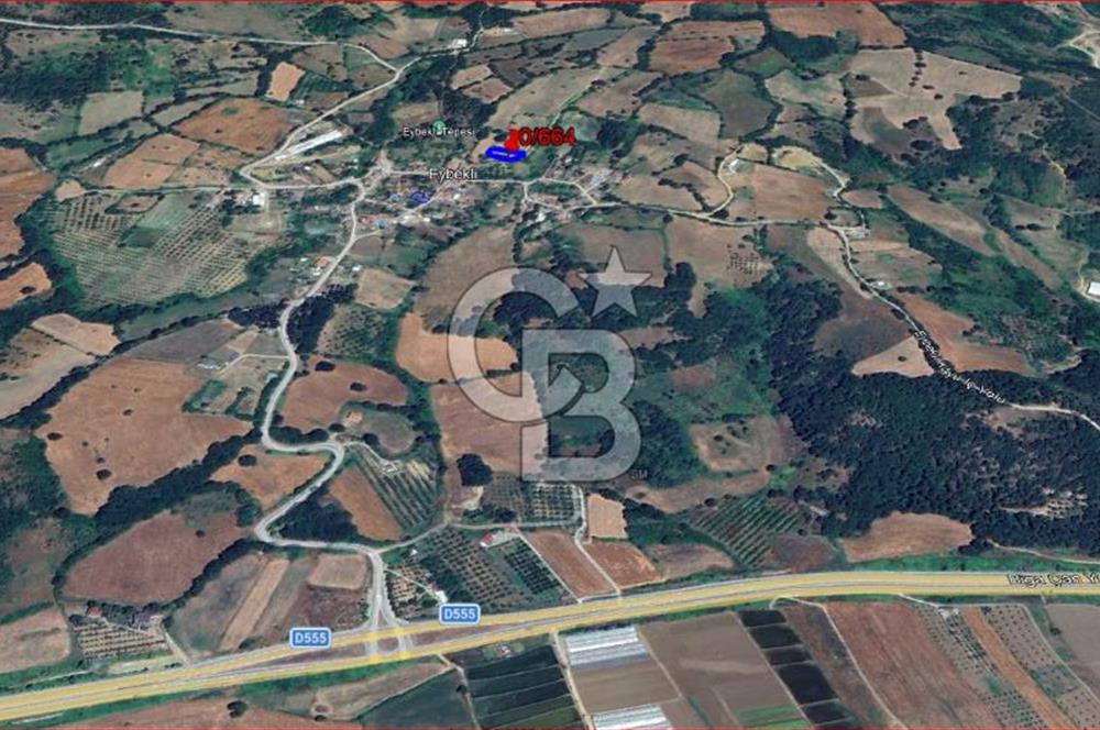 BİGA EYBEKLİ KÖY İÇİ, 2.5 KAT VİLLA İMARLI, MÜSTAKİL PARSEL