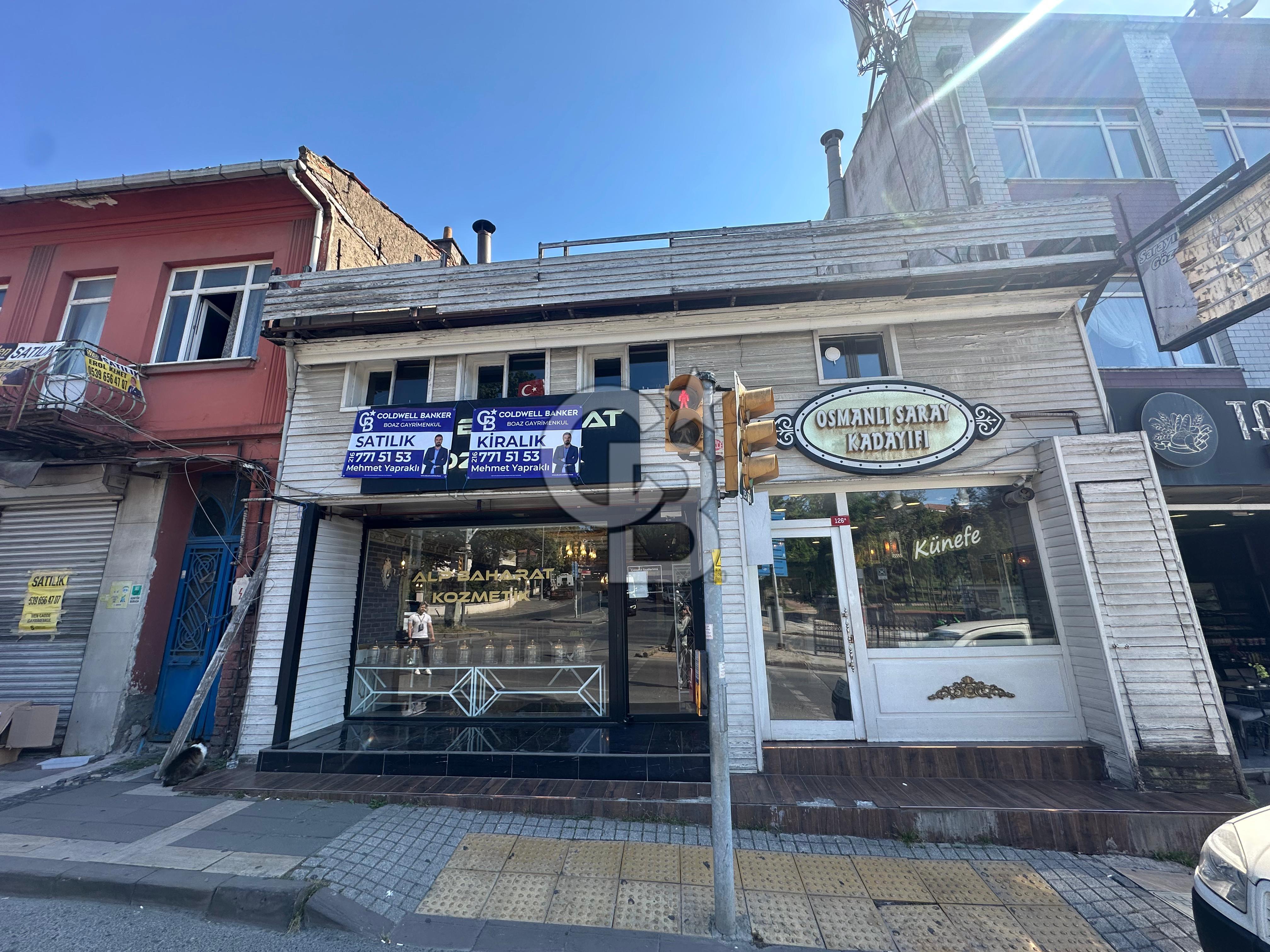 ÜSKÜDAR KISIKLI MEYDAN' DA TABELA DEĞERİ YÜKSEK DÜKKAN VE OFİS