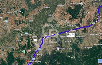 BİGA EYBEKLİ KÖY İÇİ, 2.5 KAT VİLLA İMARLI, MÜSTAKİL PARSEL