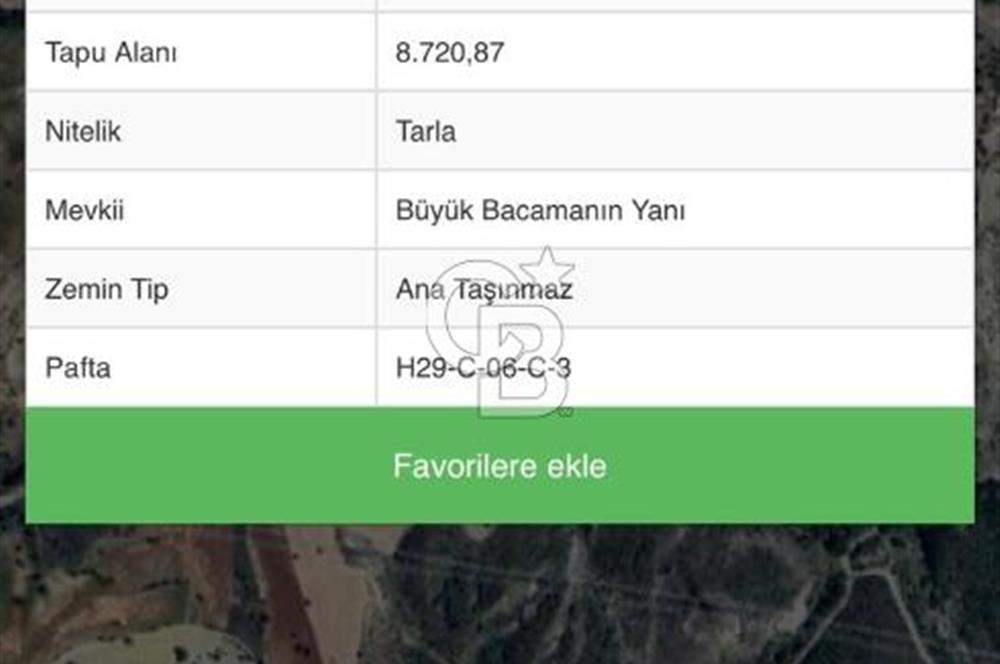 BAĞLUM GÜZELYURT'TA DEĞER KAZANAN BÖLGEDE TEK TAPU  SATILIK TARLA