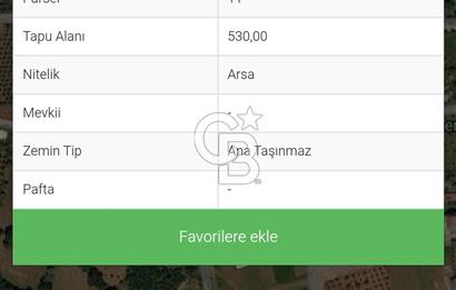 DÖŞEMEALTI ALTINKALE 530 M2 SATILIK ARSA