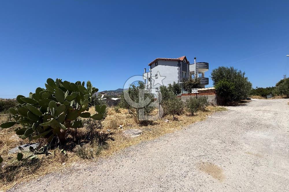 ÇANDARLI MAVİKENT’TE DOĞAYLA İÇ İÇE 310 M² VİLLA İMARLI SATILIK ARSA