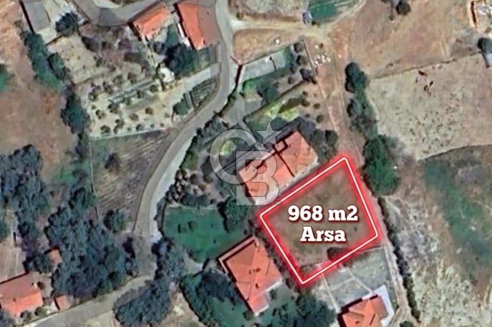 ÇANAKKALE ECEABAT BÜYÜKANAFARTA KÖYÜ'NDE SATILIK 968 M² ARSA