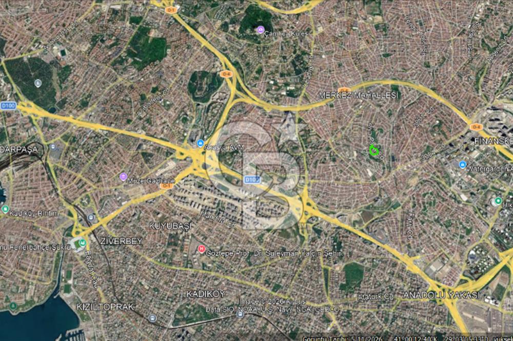ATAŞEHİR ESATPAŞA ZİYAPAŞA CADDESİNDE 39 M2 KONUT İMARLI ARSA