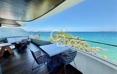 FOLKART ARDIÇ ÇEŞME ÖZEL PLAJI OLAN FULL DENİZ MANZARALI ULTRA LÜKS KİRALIK 2+1 DAİRE