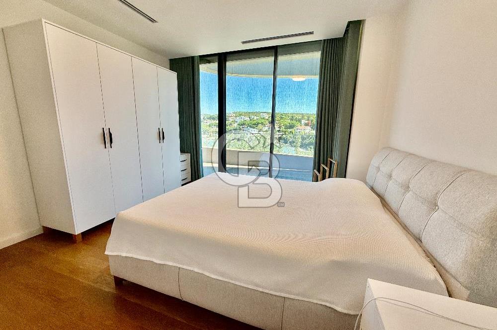 FOLKART ARDIÇ ÇEŞME ÖZEL PLAJI OLAN FULL DENİZ MANZARALI ULTRA LÜKS KİRALIK 2+1 DAİRE