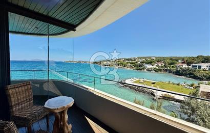 FOLKART ARDIÇ ÇEŞME ÖZEL PLAJI OLAN FULL DENİZ MANZARALI ULTRA LÜKS KİRALIK 2+1 DAİRE
