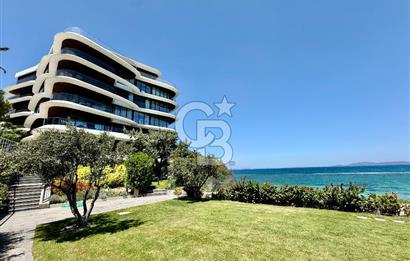FOLKART ARDIÇ ÇEŞME ÖZEL PLAJI OLAN FULL DENİZ MANZARALI ULTRA LÜKS KİRALIK 2+1 DAİRE