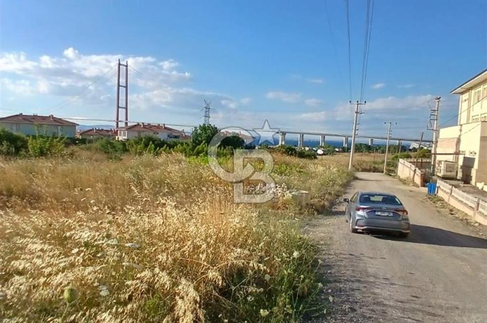 ÇANAKKALE LAPSEKİDE BOĞAZ VE KÖPRÜ MANZARALI VİLLA İMARLI ARSA