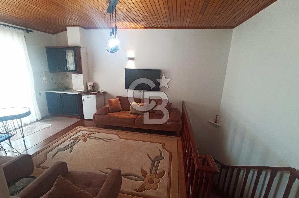 ÖZEL PLAJLII SİTEDE EŞYALI DENİZ MANZARALI 4+2 LÜKS VİLLA