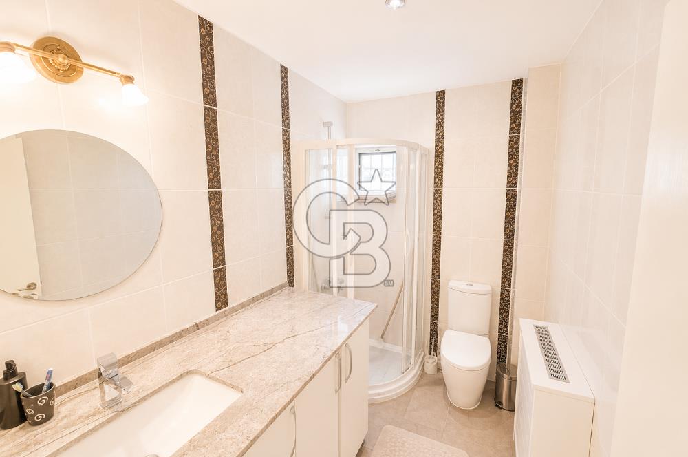 OLİMPİYAT KÖYÜNDE GENİŞ TERASLI MODERN 3+1 KISMİ EŞYALI SATILIK