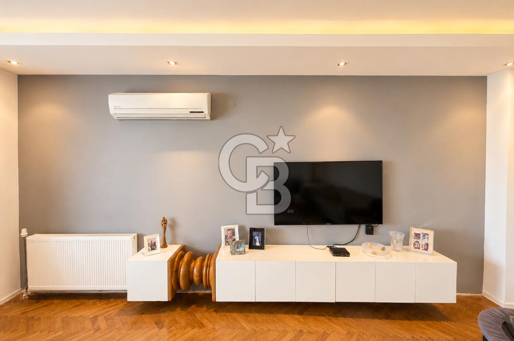 OLİMPİYAT KÖYÜNDE GENİŞ TERASLI MODERN 3+1 KISMİ EŞYALI SATILIK