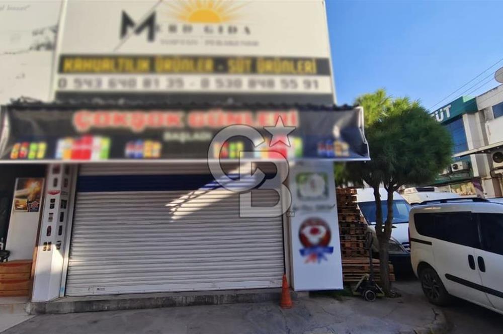 İzmir Gıda Çarşısında, Köşe Konum, 100 m² Kiralık Ticari İş Yeri