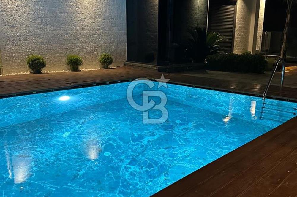 Teos Marina Karşısı 4 Katlı 3+1 Lüks Villa, Havuzlu, Manzaralı