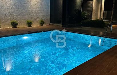 Teos Marina Karşısı 4 Katlı 3+1 Lüks Villa, Havuzlu, Manzaralı