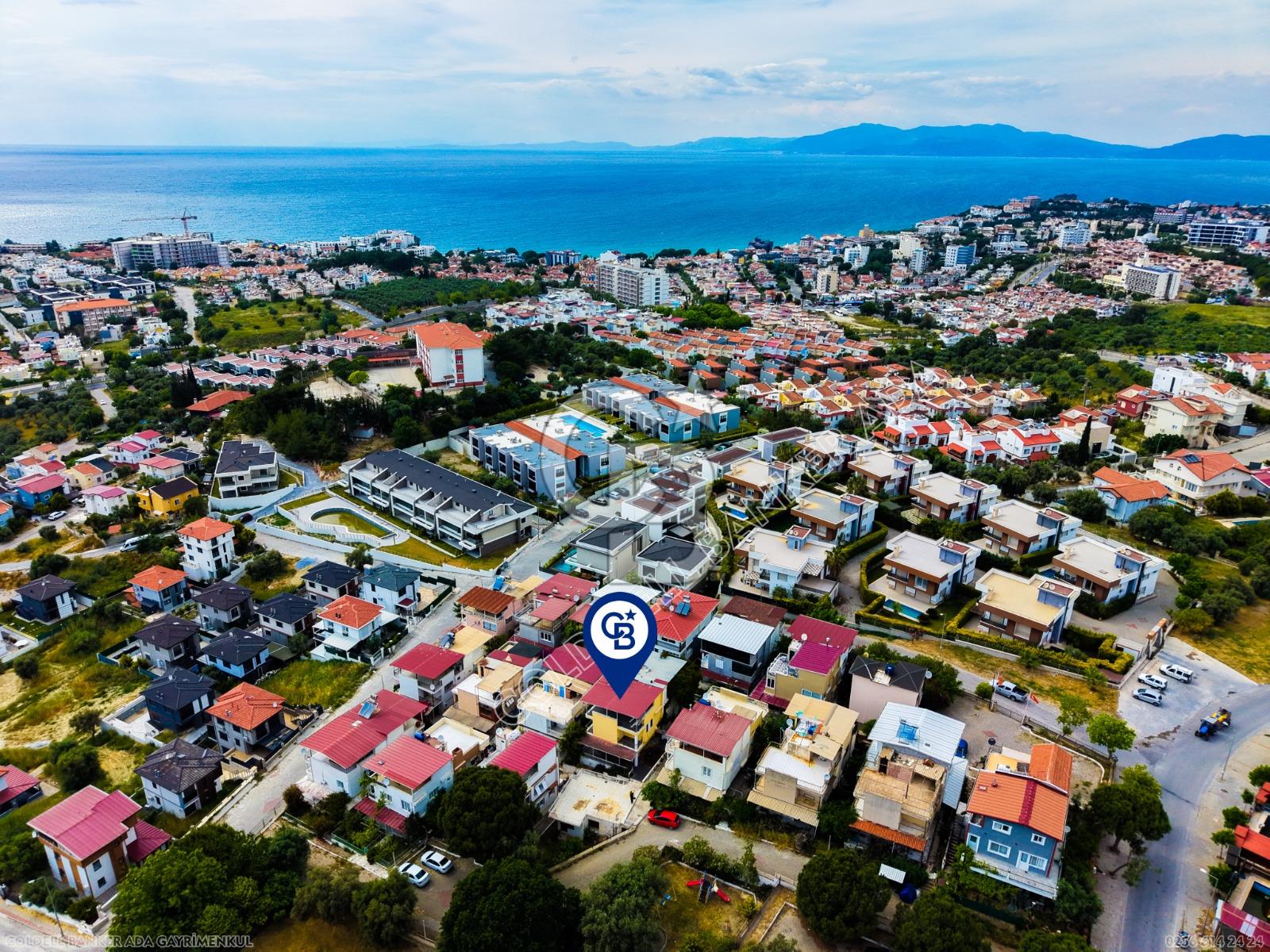 Kuşadası Kadınlar Denizi'nde Satılık 3+1 Deniz Manzaralı Villa