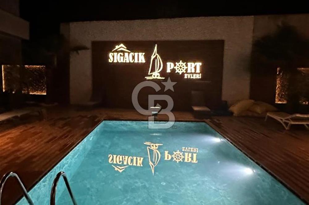 Teos Marina Karşısı 4 Katlı 3+1 Lüks Villa, Havuzlu, Manzaralı
