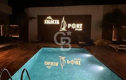 Teos Marina Karşısı 4 Katlı 3+1 Lüks Villa, Havuzlu, Manzaralı
