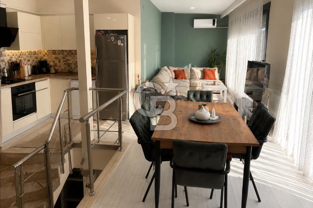 KARŞIYAKA ÖRNEKKÖY'DE 2+1 DUBLEKS TERASLI 113m2 SATILIK DAİRE