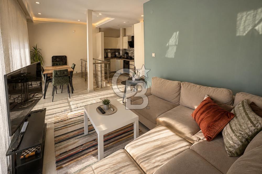 KARŞIYAKA ÖRNEKKÖY'DE 2+1 DUBLEKS TERASLI 113m2 SATILIK DAİRE