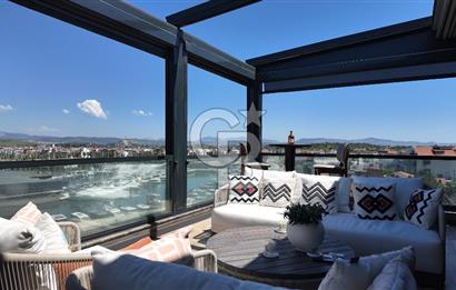 Teos Marina Karşısı 4 Katlı 3+1 Lüks Villa, Havuzlu, Manzaralı