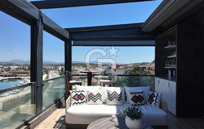 Teos Marina Karşısı 4 Katlı 3+1 Lüks Villa, Havuzlu, Manzaralı