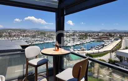 Teos Marina Karşısı 4 Katlı 3+1 Lüks Villa, Havuzlu, Manzaralı