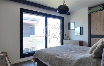 Teos Marina Karşısı 4 Katlı 3+1 Lüks Villa, Havuzlu, Manzaralı